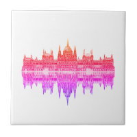Budapest Hungary Parlement Architecture Sketch