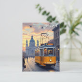 Budapest Hungary Parliament Building Travel Briefkaart (Staand voorkant)