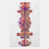 Budapest Hungary Skyline Theedoek (Verticaal)