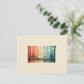 Budapest Hungary Travel Briefkaart (Staand voorkant)