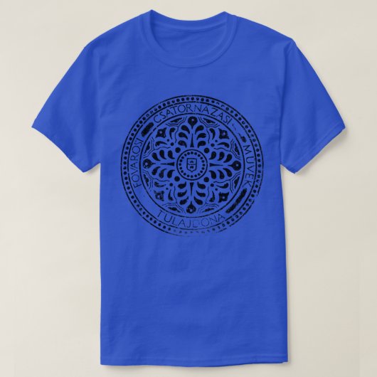 Budapest Manhole Hoesje 2 T-shirt (Design voorkant)