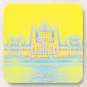 Budapest Parliament Building Hongarije Bier Onderzetter