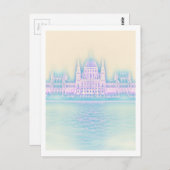 Budapest Parliament Building Hongarije Briefkaart (Voorkant / Achterkant)