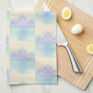 Budapest Parliament Building Hungary Pattern Theedoek