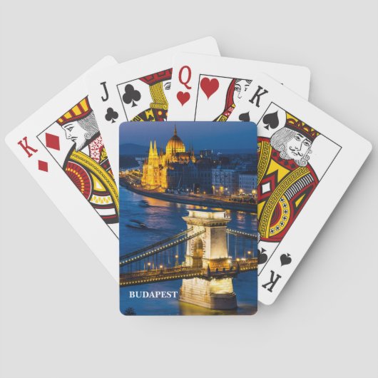 BUDAPEST POKERKAARTEN (Achterkant)