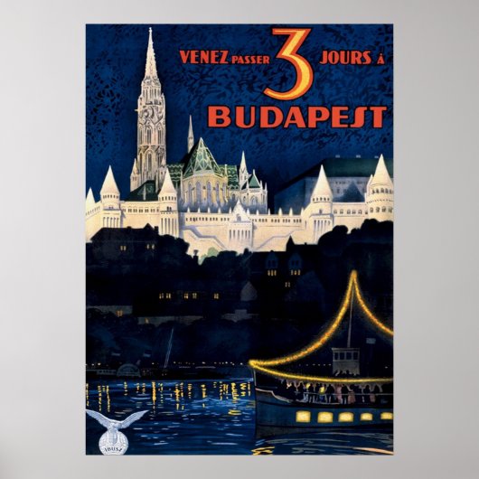 BUDAPEST POSTER (Voorkant)