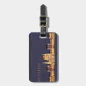 Budapest Travel Souvenir Bagagelabel (Voorkant verticaal)