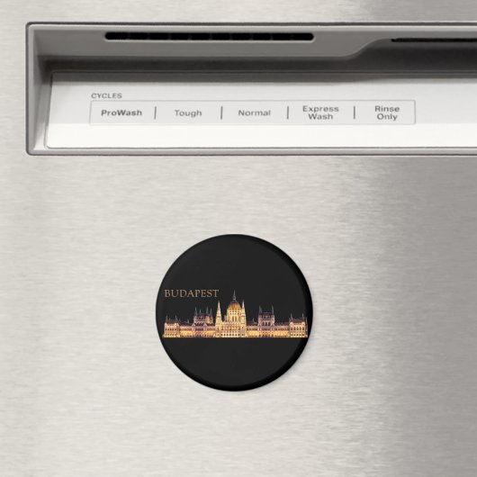 Budapest Travel Souvenir Magneet (Insitu (Vaatwasser))