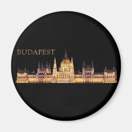 Budapest Travel Souvenir Magneet