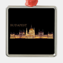 Budapest Travel Souvenir Metalen Ornament