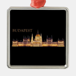 Budapest Travel Souvenir Metalen Ornament
