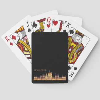 Budapest Travel Souvenir Pokerkaarten