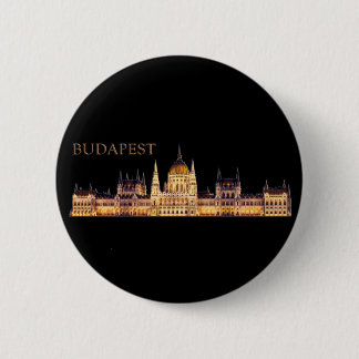 Budapest Travel Souvenir Ronde Button 5,7 Cm