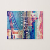 Budapest - vintage-poster legpuzzel (Horizontaal)