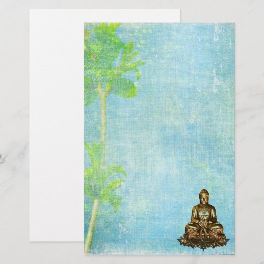 Budda Briefpapier (Voorkant / Achterkant)