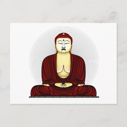 Budda Gautama Buddha Siddhartha Gautama Briefkaart (Voorkant)