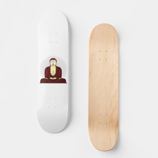 Budda Gautama Buddha Siddhartha Gautama Skateboard (Voorkant)