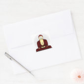 Budda Gautama Buddha Siddhartha Gautama Vierkante Sticker (Envelop)