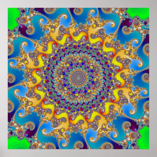 'Budda Sun' Poster (Voorkant)