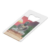 BUDDAH 46,tif Creditkaart Flessenopener (Achterkant Gekanteld)