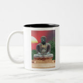 BUDDAH 46,tif Tweekleurige Koffiemok (Links)