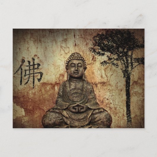 Buddah Briefkaart (Voorkant)