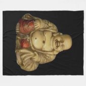 BUDDAH Fleece Deken (Voorkant (Horizontaal))
