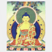 BUDDAH PRAYER Fleece Deken (Voorkant)
