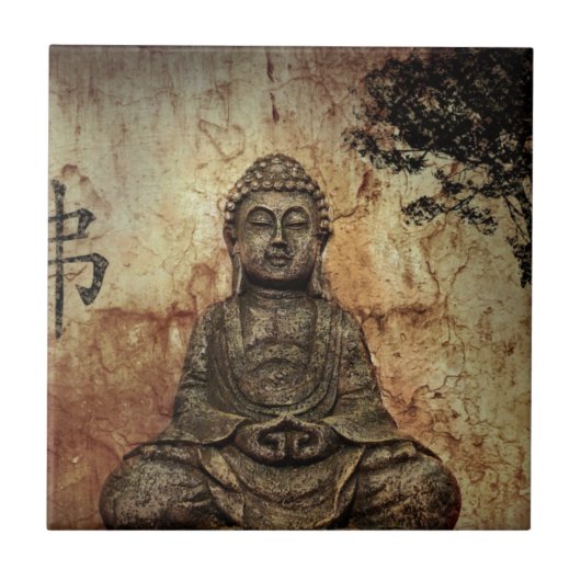 Buddah Tegeltje (Voorkant)
