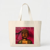 BuddaRose - Gepersonaliseerd Grote Tote Bag (Voorkant)