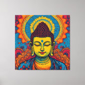 BUDDHA-12 CANVAS AFDRUK (Voorkant)