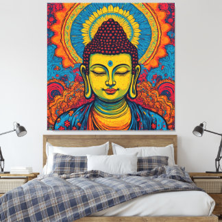 BUDDHA-12 CANVAS AFDRUK