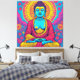 BUDDHA-13 CANVAS AFDRUK