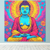 BUDDHA-13 CANVAS AFDRUK (Insitu (Houten vloer))