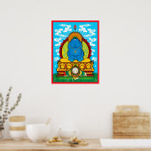 BUDDHA 18x24 Poster (Keuken)