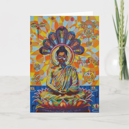 buddha - 2011 as greetingcard kaart (Voorkant)