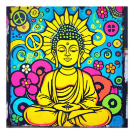 BUDDHA-4 FOTO AFDRUK