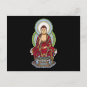 Buddha Abhaya Mudra Briefkaart (Voorkant)