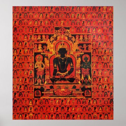Buddha Akshobhya Poster (Voorkant)