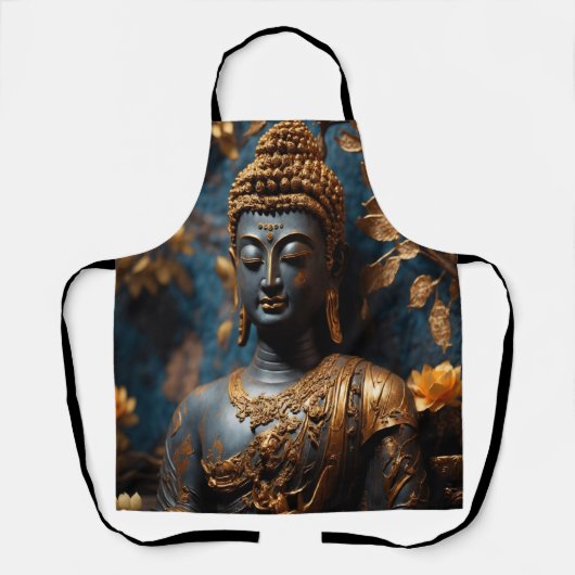 Buddha All-Over Print Schort (Voorkant)