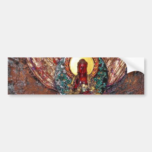 Buddha Altaar Bumpersticker (Voorkant)