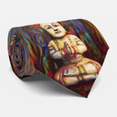 Buddha Art Stropdas (Opgerold)