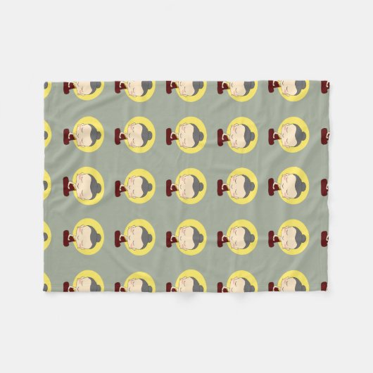 Buddha Baby Fleece Blanket (Voorkant (Horizontaal))