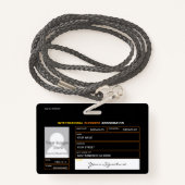 Buddha Badge (Achterkant met draagriem)