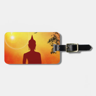 Buddha Bagagelabel