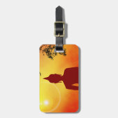 Buddha Bagagelabel (Voorkant verticaal)
