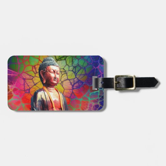 Buddha Bagagelabel (Voorkant horizontaal)