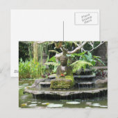 Buddha Bali Indonesië Briefkaart (Voorkant / Achterkant)