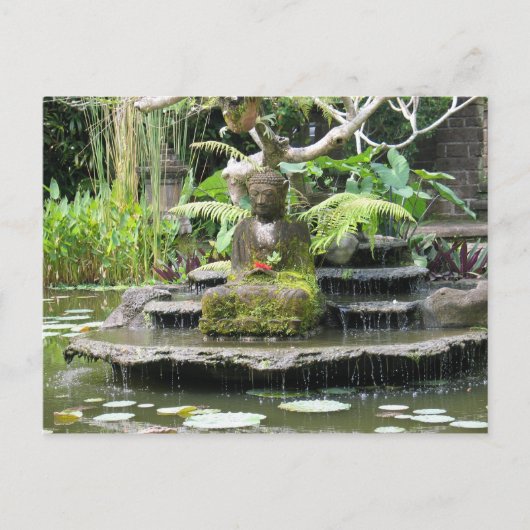 Buddha Bali Indonesië Briefkaart (Voorkant)