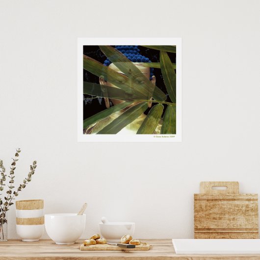 Buddha Bamboo Poster (Keuken)